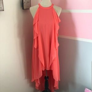 BCBG Danielle Ruffle Dress